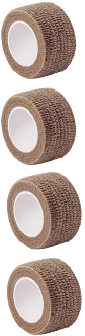 모먼트홈 가구 의자 층간소음 미끄럼방지 테이프, 브라운, 4개