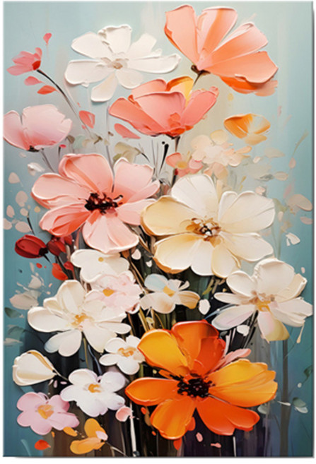 선빛 플로리아 캔버스 플라워 그림 액자 F