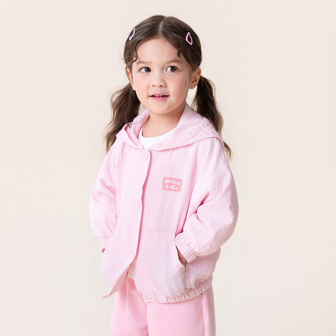 MellyCoco 兒童彩色連帽防風外套 MLLD270