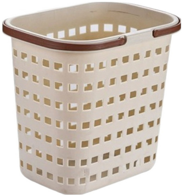 PDS리빙 통풍설계 쾌적보관 데일리 다용도 세탁바구니, 아이보리