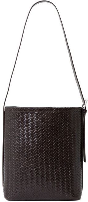 SHOOPEN 女款編織水桶包 HPABGGA203