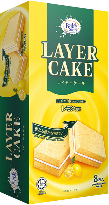 Win2 夾心蛋糕 檸檬風味, 128g, 1個