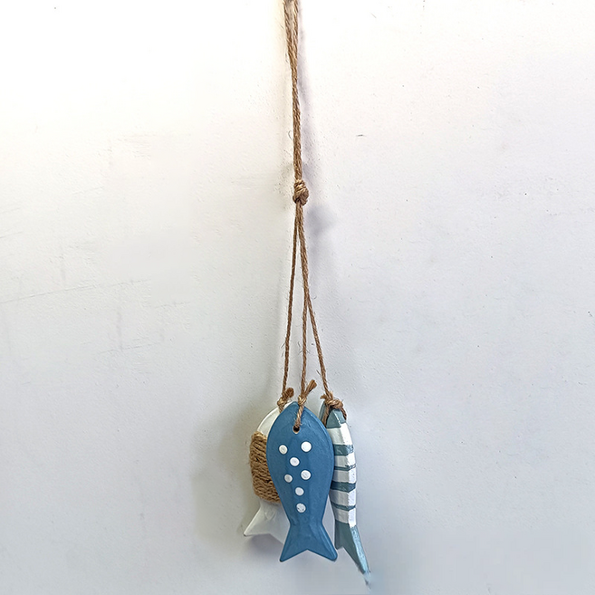 홈앤픽스 드림캐쳐 행운 의미 침실 벽장식 해양 장식품, 2