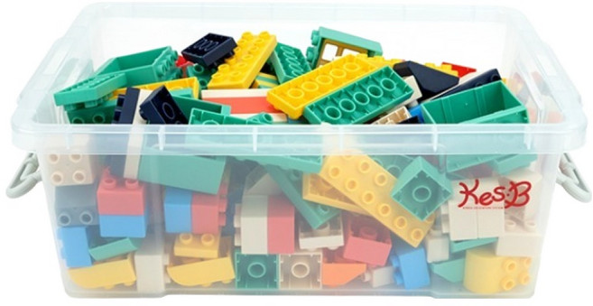 캐스비 튼튼 크리에듀 소프트 두두타운 블록 236p, 혼합색상, 1세트