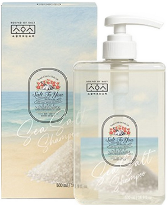 소금이오는소리 소금샴푸, 1개, 500ml