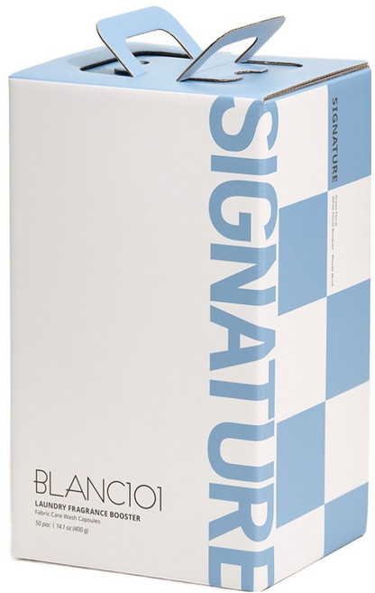 블랑101 향기부스터 캡슐 세탁세제 시그니처 8g, 50개입, 400g, 1개