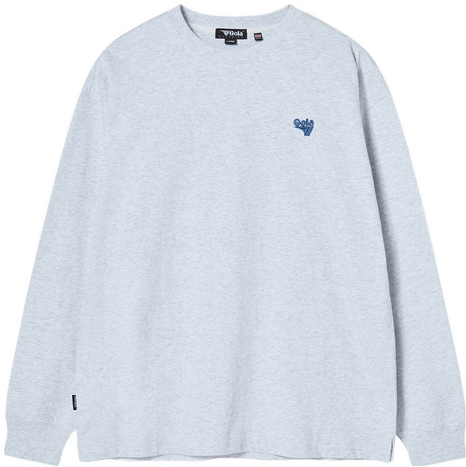 골라 남녀공용 에센셜 롱 면 슬리브 티셔츠 WGLA6UBLSZ81