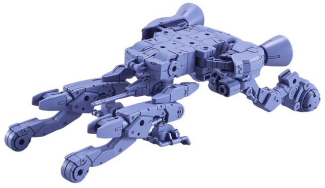 BANDAI 30MM 1/144 EV-07 擴充武裝機具 太空載具Ver. 紫色, 1個