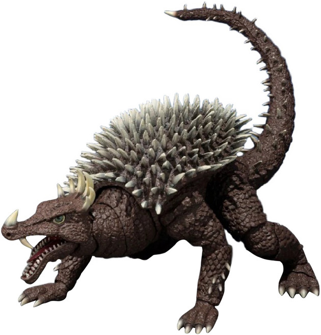 BANDAI S.H.MonsterArts 哥吉拉對蓋剛 安基拉斯 1972 可動完成品, 1個