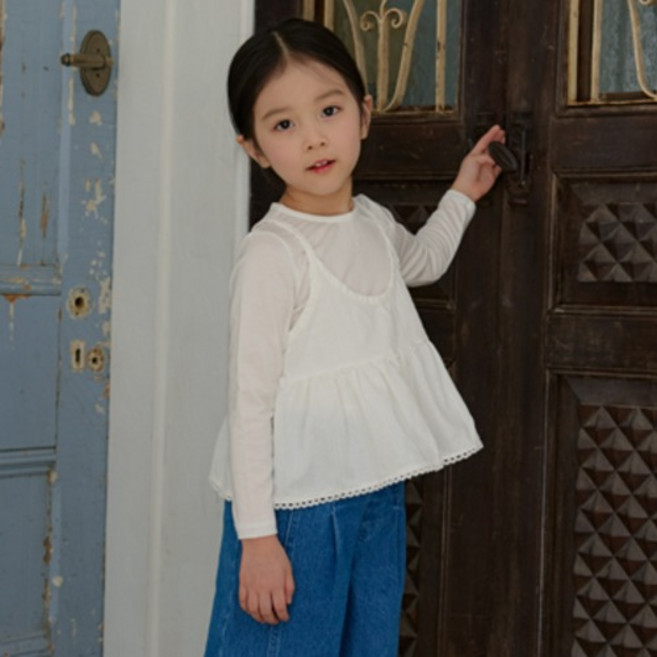 哲秀與英熙 兒童Merci馬甲背心