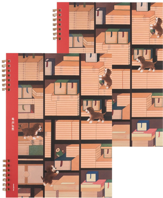 뮤니드 조이 초등 고학년용 독서노트, 2개, 국중박 책가도