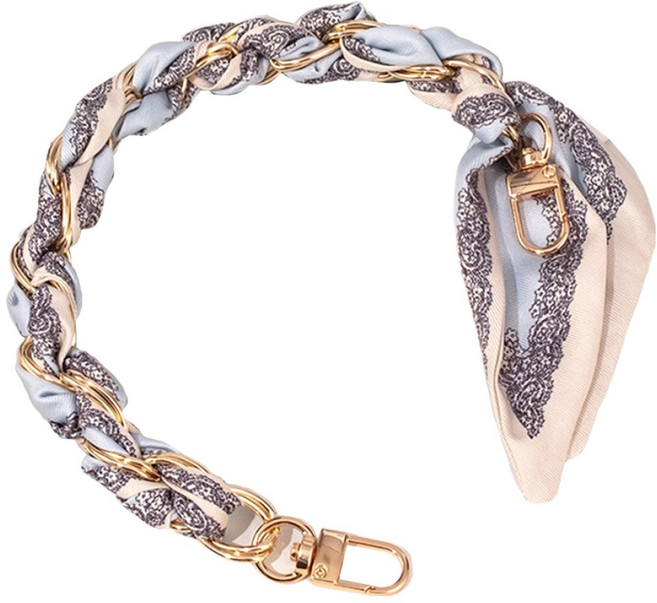 루카 벨체인 핸드폰 스카프 손목 스트랩 휴대폰 줄, 1개, 블루