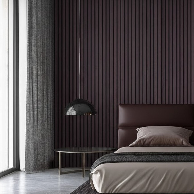 아느로 붙이는 템바보드 폼 벽지 60cm x 3m, 모카 브라운, 1개