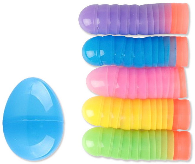 유니아트 플라스틱 계란모형 소, 랜덤발송, 30개