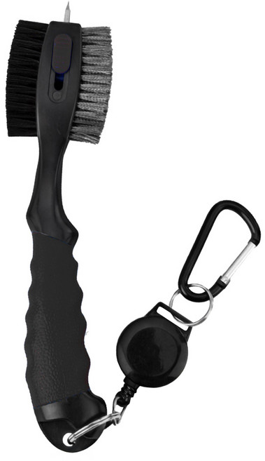 PGM Golf 高爾夫球杆刷 雙面球頭杆頭鋼絲刷 PG170, 黑色, 1個