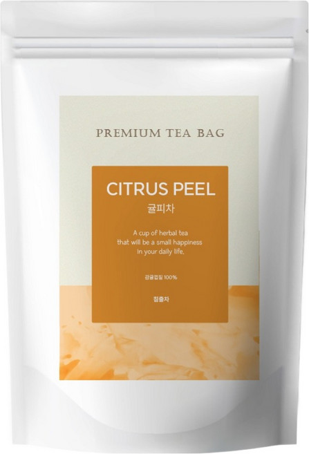 유리아 국내산 귤피차 삼각티백, 1개, 30개입, 1.2g