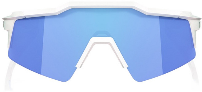 100퍼센트아이웨어 스피드크래프트 바스티유 에디션 미러 포토크로믹 렌즈 선글라스, 펄 화이트 + 블루, 1개