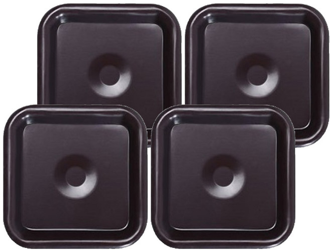 마켓피아 소음방지 가구 다리 보호 캡 정사각형, 4개