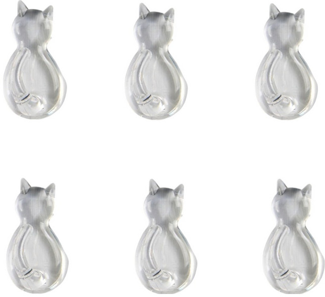아이메이트 고양이 후크 S, 투명, 6개
