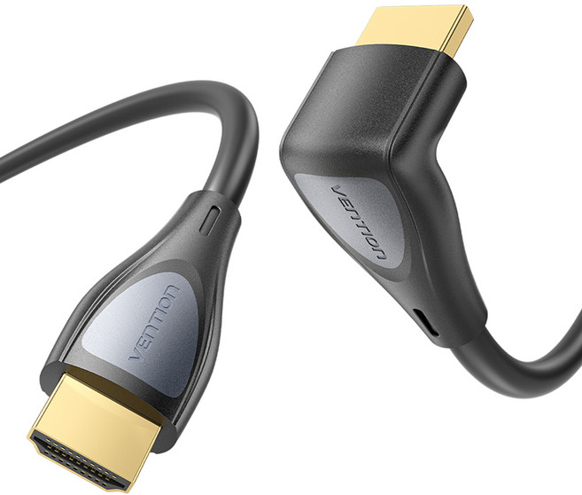 벤션 90도 HDMI V2.0 모니터 케이블, 1개, 1.5m