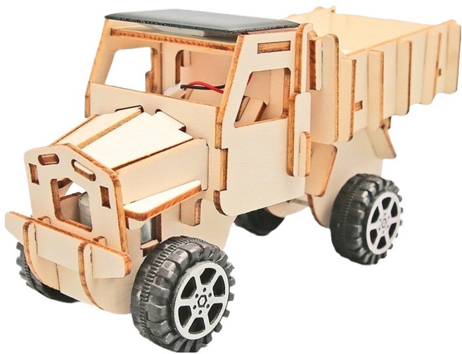 리브온 태양열 덤프트럭 만들기, 혼합색상, 1개