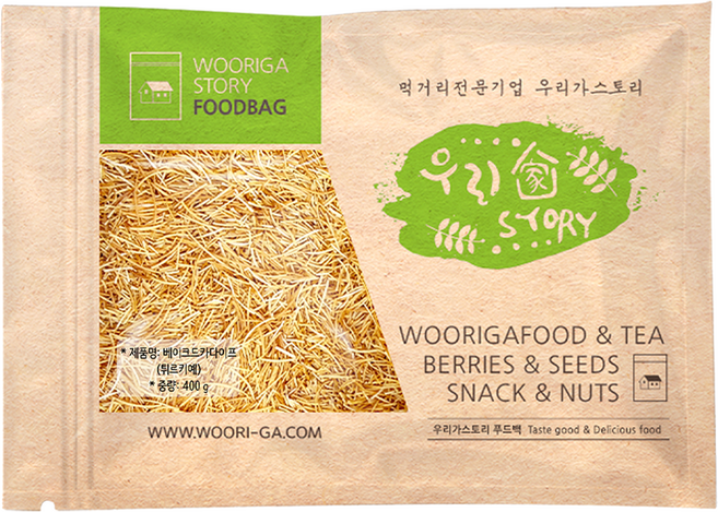 우리가스토리 베이크드 카다이프, 400g, 1개