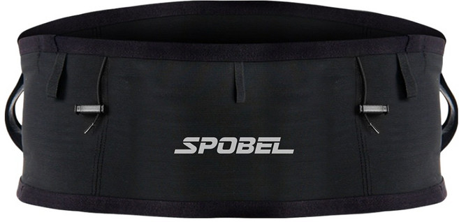 스포벨 스포츠 플립 벨트, 블랙, 1개