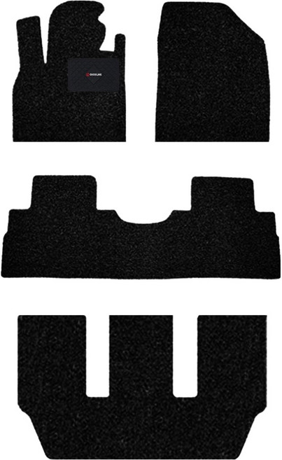 아이나비 클리닉스 코일카매트 1열 2열 3열, 블랙, 제네시스 GV80 7인승 2023년 10월