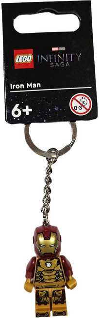 레고 854240 아이언맨 열쇠고리, 1개