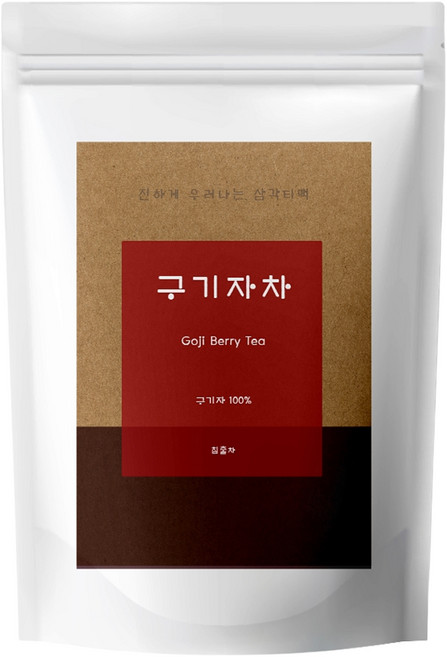 유리아 구기자차 삼각티백, 1개, 100개입, 1.2g