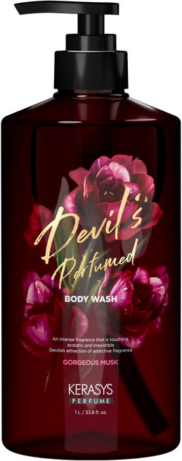 케라시스 데빌스 퍼퓸 바디워시 고저스 머스크, 1개, 1L