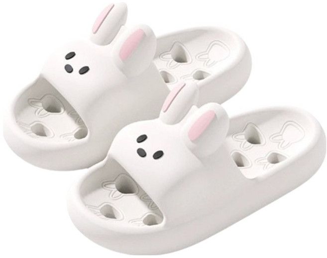 꼬꼬마슈 아동용 EVA 토끼 욕실 슬리퍼 KD3610