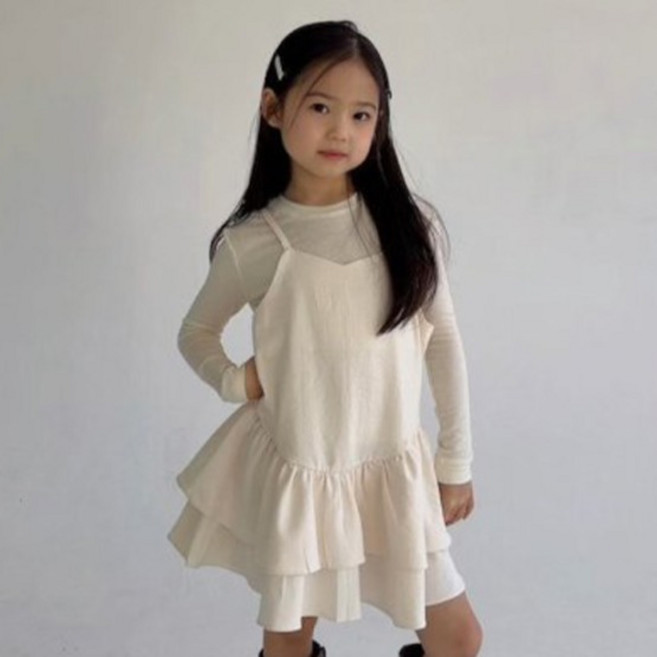 Saint Doll 榛果無袖連身裙