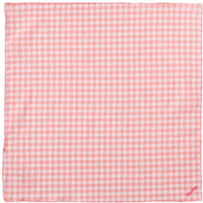 블루독 깅엄 체크 스카프