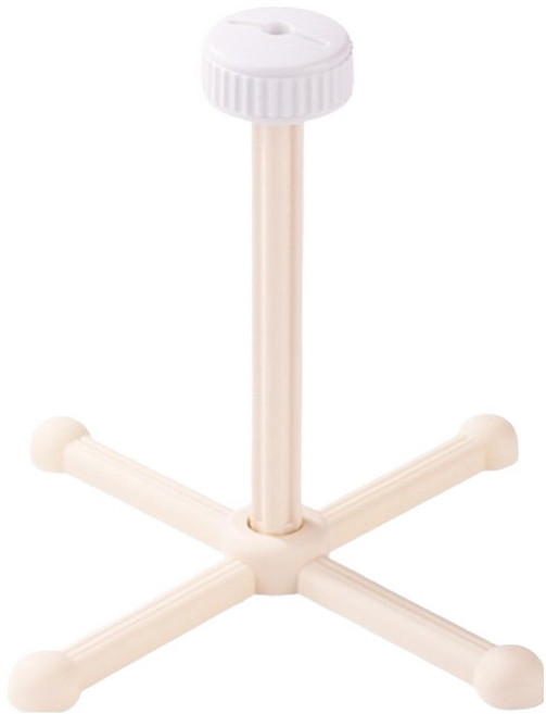 랜보어 앵무새 회전 스탠드 횃대 21.5 x 16 x 19 cm, 아이보리, 1개