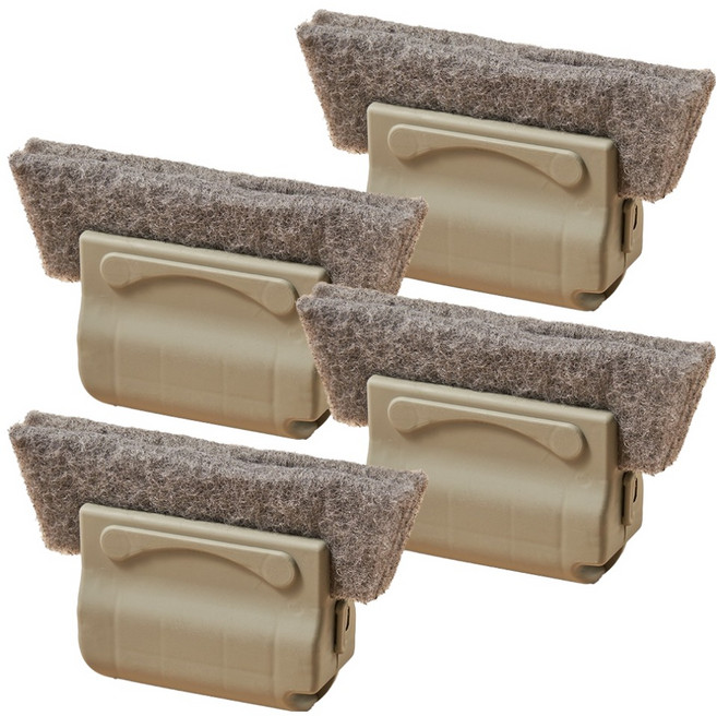 아케이바이 고급형 창틀 청소부, 4개, 혼합색상