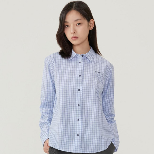 COVERNAT WOMAN 女款格紋襯衫