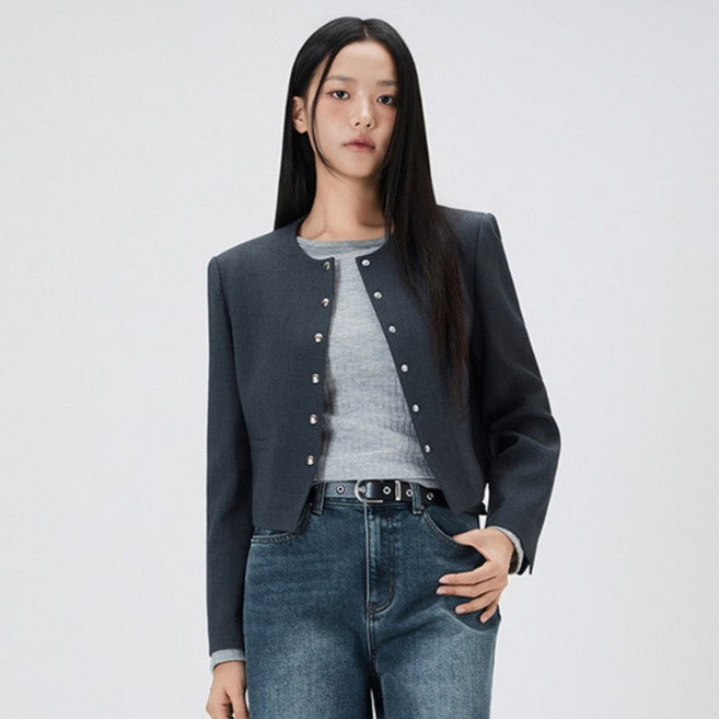 MIXXO 女款按扣夾克