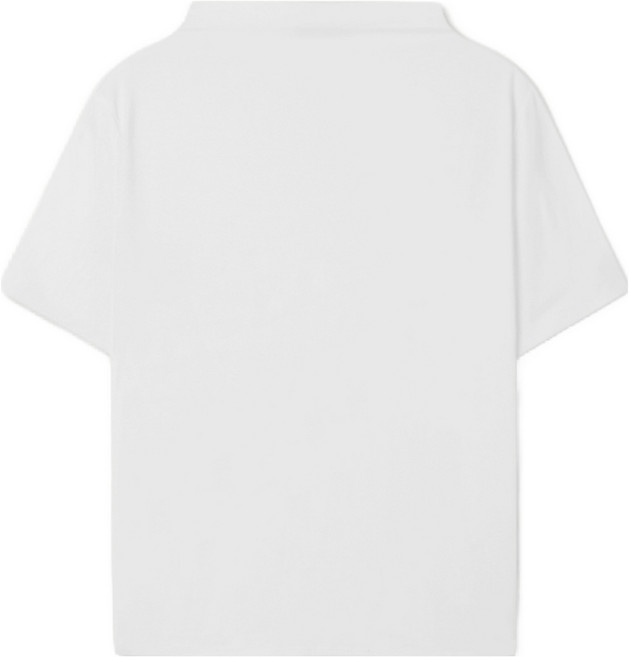 미쏘 여성용 모크넥 반팔 티셔츠