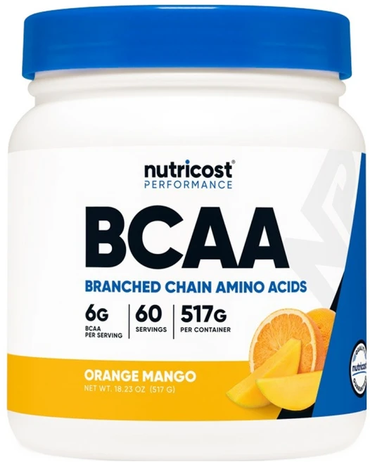뉴트리코스트 BCAA 파우더 오렌지망고향, 517g, 1개 - 쿠팡