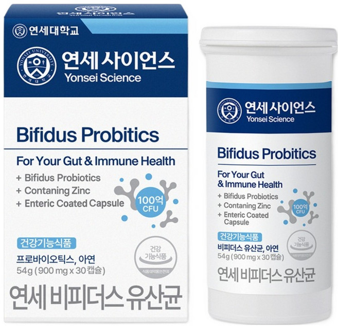 연세생활건강 비피더스 유산균 54g, 1개, 30정