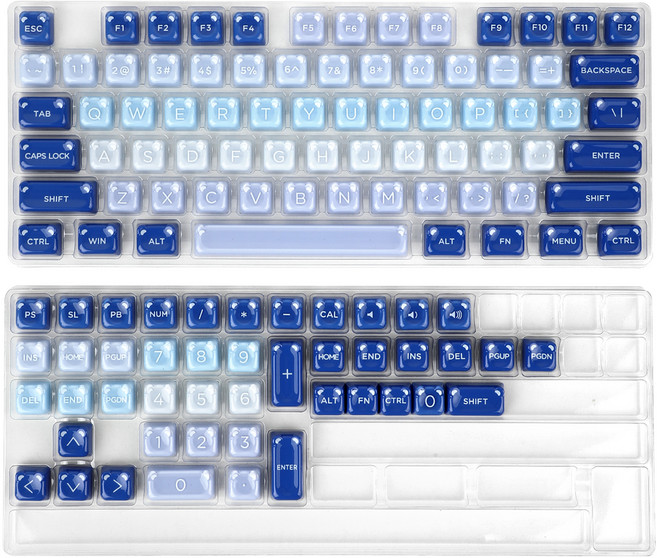 ABKO 果凍熊雙色射出鍵帽組, 冬季, 單一商品, 鍵帽