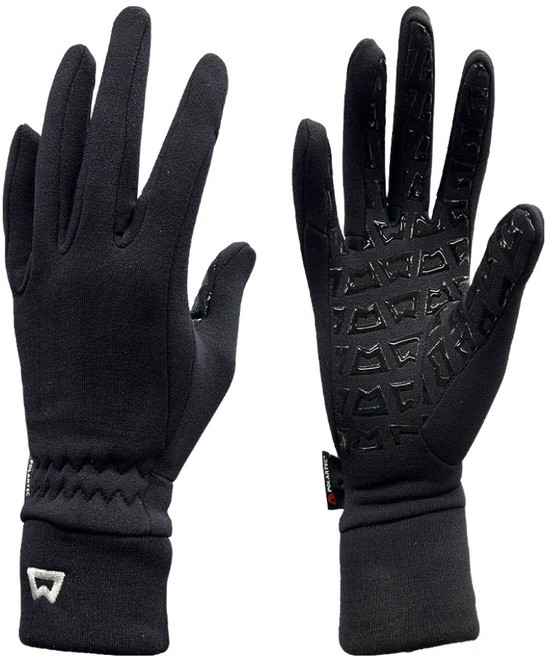 마운틴이큅먼트 여성용 터치그립 장갑 양손착용 세트, 블랙, 1세트