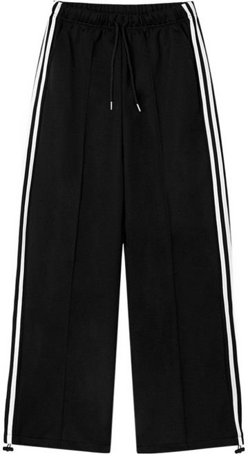 제이에이치스타일 남성용 탄탄 두줄 트랙 와이드 팬츠 JOROK691