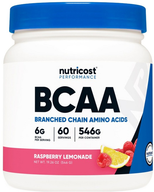 뉴트리코스트 BCAA 파우더 라즈베리 레모네이드향, 546g, 1개