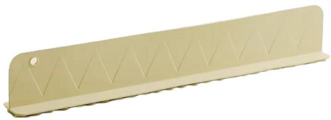 피앤케이 물튀김방지 싱크대 실리콘 물막이, 크림, 1개