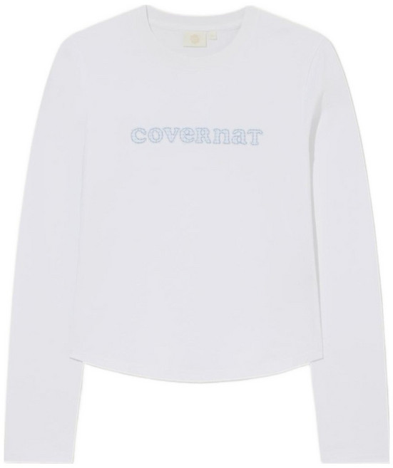 COVERNAT WOMAN 女款Cooper Logo長袖上衣
