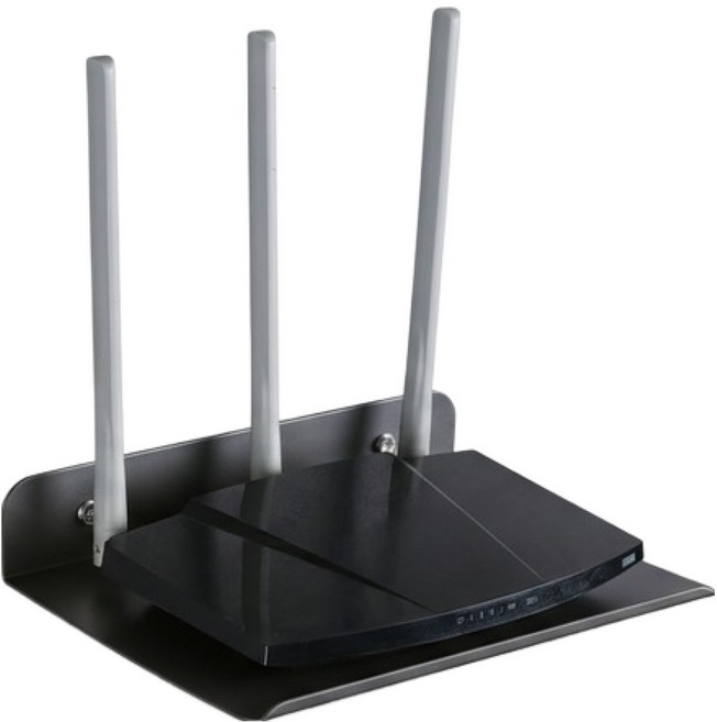 동글이 내구성 높은 흔들림 없는 범용형 무타공 셋톱박스 브라켓 TYPE 8 230 x 165 x 40 mm, 1개