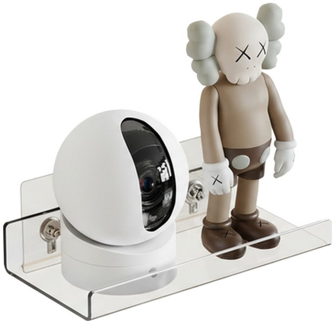 동글이 컴팩트한 견고한 내구성 높은 무타공 셋톱박스 브라켓 TYPE 4 200 x 100 x 35 mm, 1개