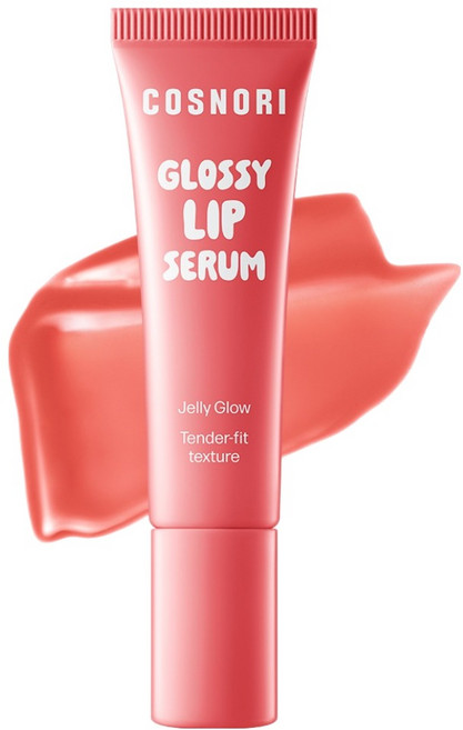 COSNORI 光澤精華唇釉, 1個, 10ml, 04 蜜桃糖果
